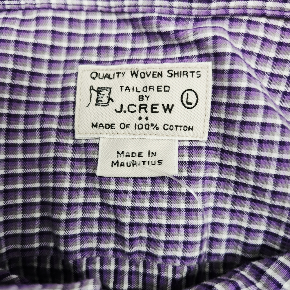 J. Crew Plaid/ Checkered 100% Cotton Button-down Shirt - Picture 3 of 3